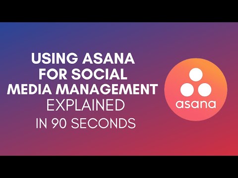 How To Use Asana For Social Media Management In 2024? [Video]