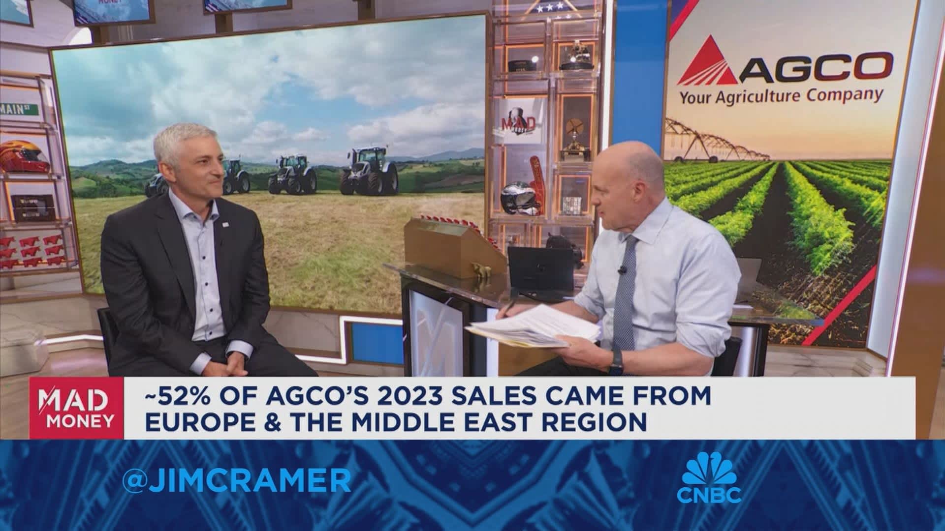 AGCO CEO Eric Hansotia: We’re serving every farmer around the world, regardless of brand [Video]
