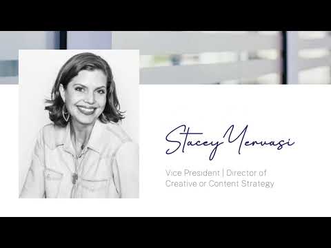 Stacey Yervasi – VP,  Director of Creative or Content Strategy | Executive Career Partners [Video]