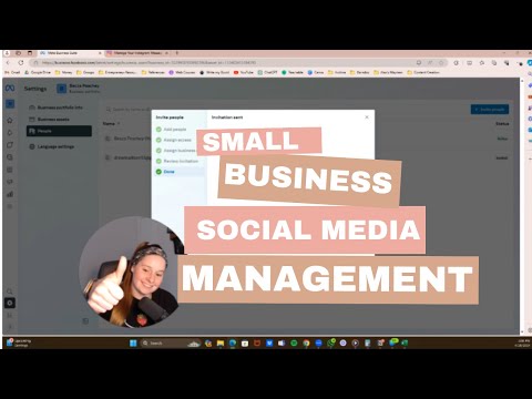 Small Business Social Media Management [Video]