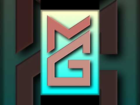 MG Text logo Design in CorelDRAW | CorelDRAW tutorial | Graphic Design [Video]