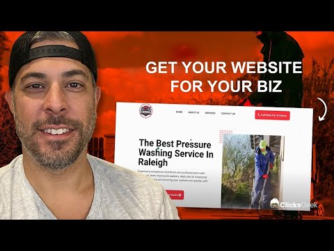 Power Washing Websites | Pressure Washing Website Design | Websites For Exterior Cleaning Companies [Video]