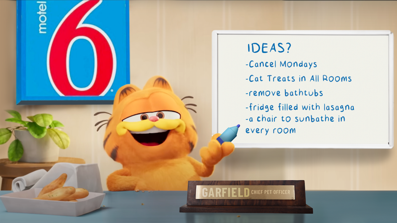 Motel 6 names Garfield its chief pet officer & opens pet-friendly Garfield-themed suites [Video]