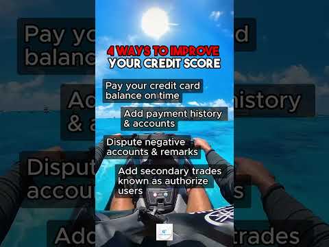 4 Ways to Improve your Credit Scores [Video]