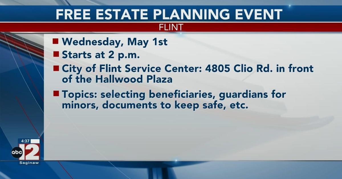 Flint Service Center hosting estate planning workshop | Video