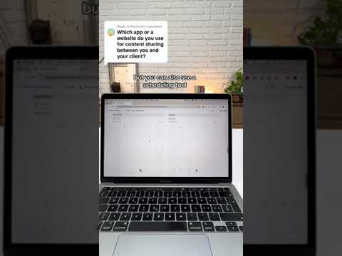 I use notion for everything with my clients. [Video]