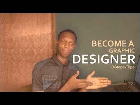 How To Become A Graphic Designer 3 Tips [Video]