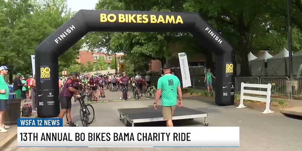 13th annual Bo Bikes Bama Charity ride [Video]