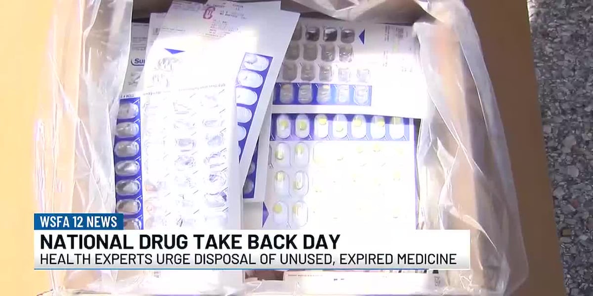 Health experts urge disposal of unused, expired medication [Video]