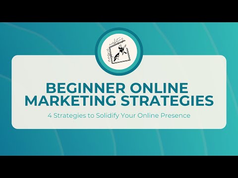 Beginner Online Marketing Strategies [Video]
