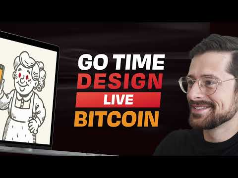 Go Time Design Timelapse: Lean Brand for Bitcoin for Grandma [Video]