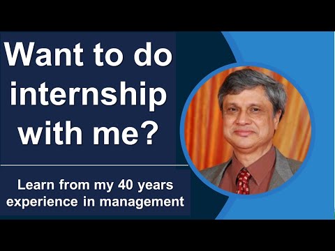 Do an internship in product management, brand management, digital marketing, finance & HR with me [Video]