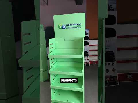 Ever considered the benefits of using free-standing shelves to display your products? [Video]