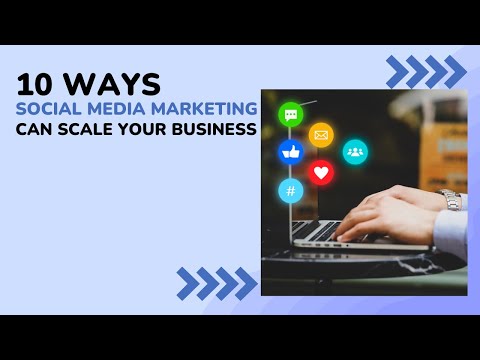 10 ways social media marketing can scale your business. [Video]
