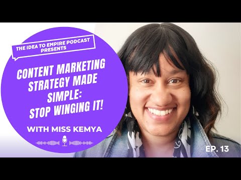Stop Winging It!: Content Marketing Strategy Made Simple [Video]
