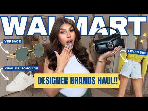 ⭐OMG! WALMART DESIGNER BRANDS HAUL!⭐NEW WALMART FINDS!  I CANT BELIEVE THE PRICES! 2024 Walmart Haul [Video]