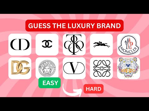 Guess the Luxury Designer Brand Logo Quiz: Can You Identify 50 Icons? [Video]