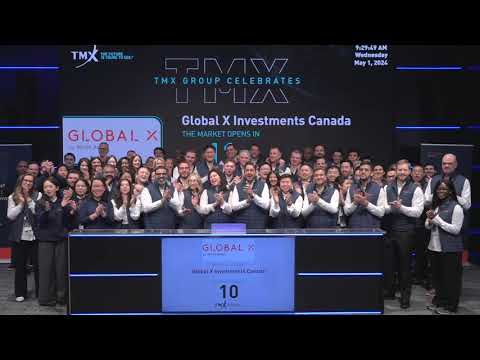 Global X Investments Canada Opens the Market [Video]