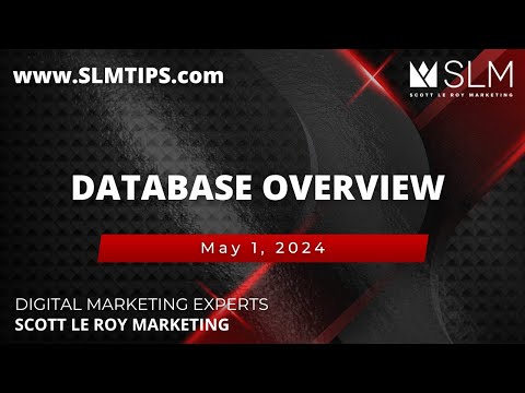 Database Overview 5/1 [Video]