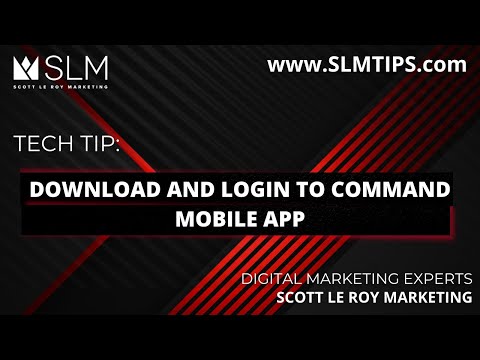 Tech Tip: Download and Login to Command Mobile App [Video]