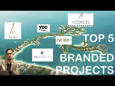 Top 5 Branded Projects – Al Marjan Island – Ras Al Khaimah – for 1 Mn USD [Video]