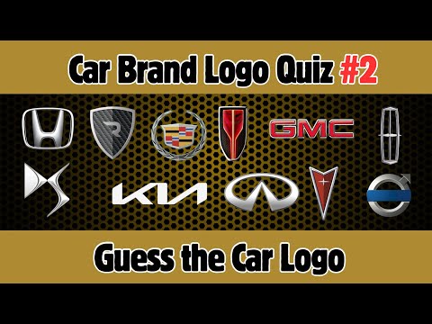 Guess the Car Brand Logo Quiz 2 [Video]