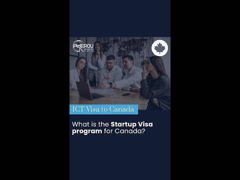 What is the Startup Visa program for Canada? [Video]