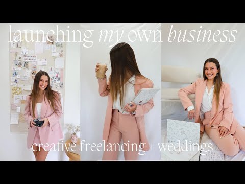 I STARTED A BUSINESS! *my post-grad plans* | social media management + wedding content creator [Video]