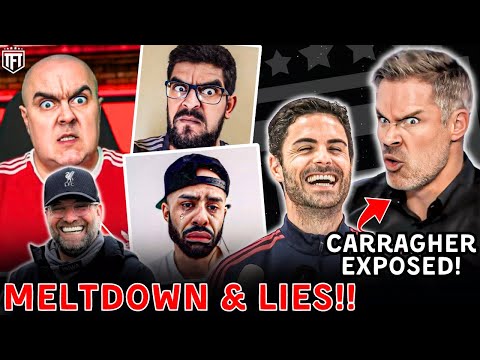 Liverpool Fans LOSE IT with Klopp😡 Carragher’s Arsenal HATE & HYPOCRIISY EXPOSED🚨 [Video]