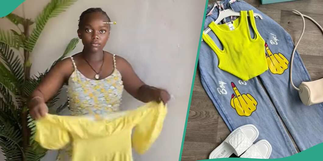 Nigerian Lady Who Sells Okrika Shows How She Struggles in the Market to Get Products for Sale [Video]