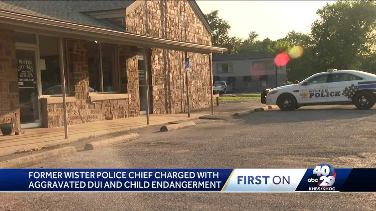 Former Wister police chief charged with aggravated DUI and child endangerment [Video]