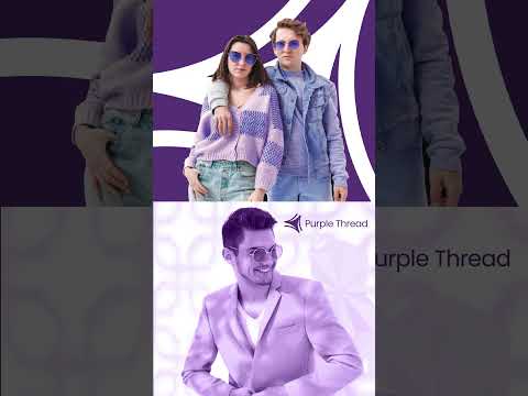 ” Purple thread ” fashion branding & brand identity design by We digital hub [Video]