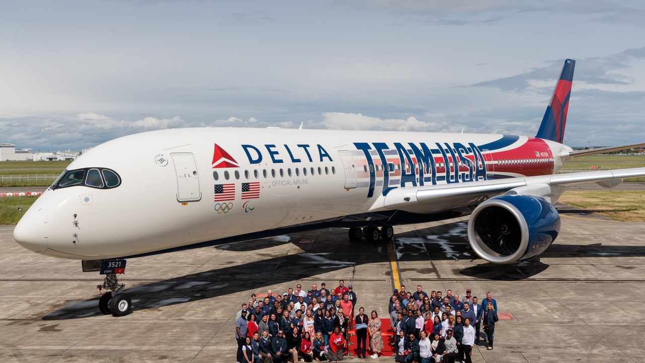 Delta unveils 2024 Team USA plane at Atlanta airport [Video]
