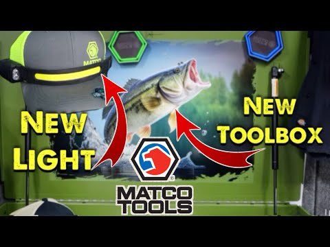 Matco Tool New Roll Cart Graphic Design and New Brighter Headlight [Video]