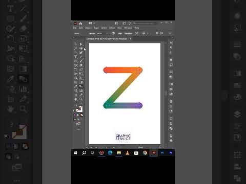 Blend tool in illustrator 😱| part-7 | Graphic Service | Illustrator tutorial| [Video]