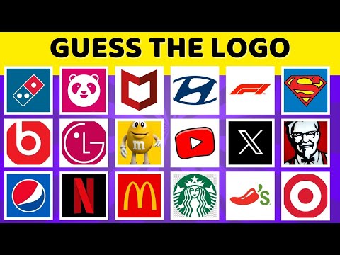 Logo Master Can You Name These 20 Famous Logos in 5 Seconds? |  Identify 20 Logos Challenge [Video]