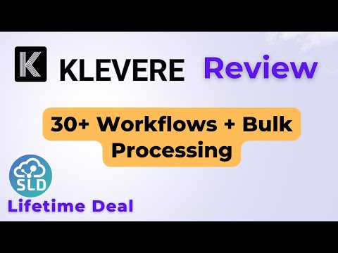 Klevere Review: 30+ Workflows to Automate Marketing, Sales, HR & Finance [Video]