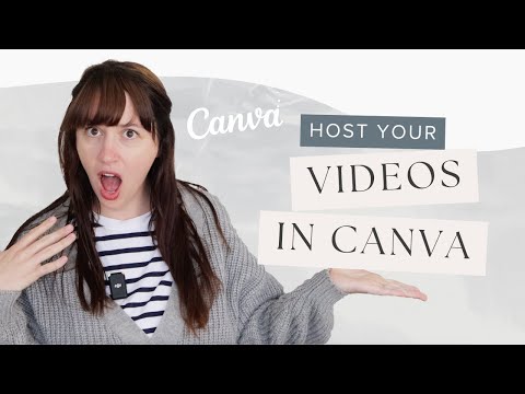 How to use Canva as a Video Host for Course Creators