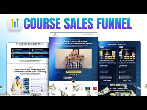 Top Notch Course Sales Funnel in Go High Level (Must Watch) | Complete Walkthrough [Video]