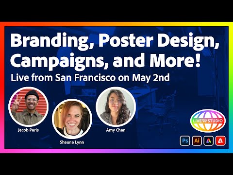 Branding, Poster Design, and More! – Live From San Francisco on May 2nd [Video]