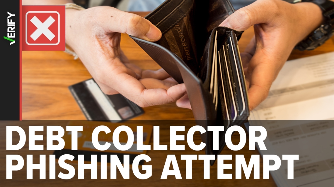 VERIFY spots a phishing email disguised as a debt collector notice [Video]