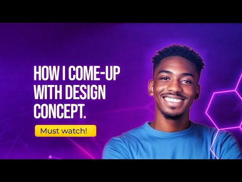 How to come up with Graphic design Concept | New tricks & Tips. [Video]
