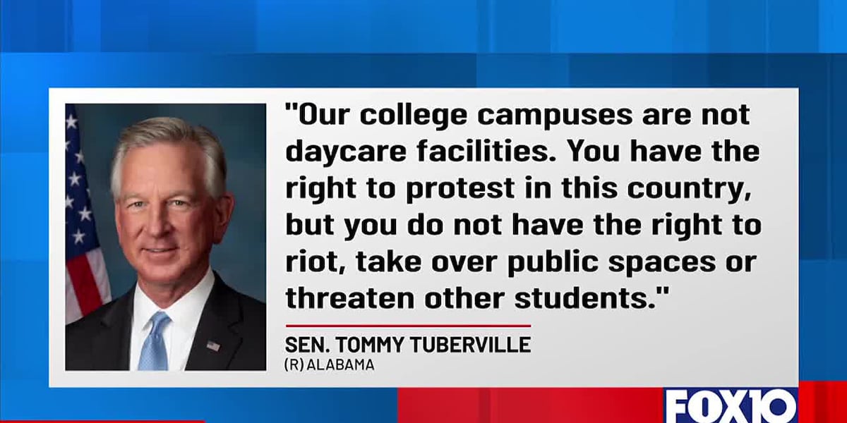Britt, Tubberville co-sponsoring bill that would prevent students convicted of crimes during campus protests from receiving student loan forgiveness [Video]