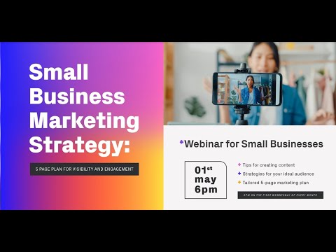 Small Business Marketing Strategy: 5Page Plan for Visibility and Engagement [Video]