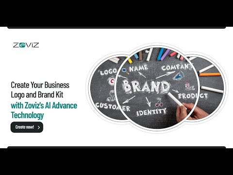 Create Your Business Logo and Brand Kit with Zoviz’s AI Advance Technology [Video]