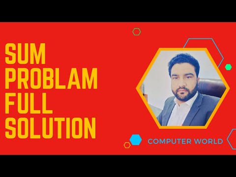 Sum Problem Sulution @iqrarafridiofficial [Video]
