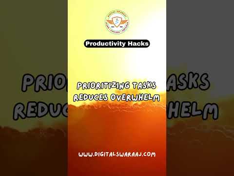 Hello Direct Seller/Network Marketers/MLM Leader , Motivational Tips for Success: Productivity Hacks [Video]