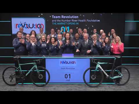 Team Revolution and Humber River Health Foundation Opens the Market [Video]