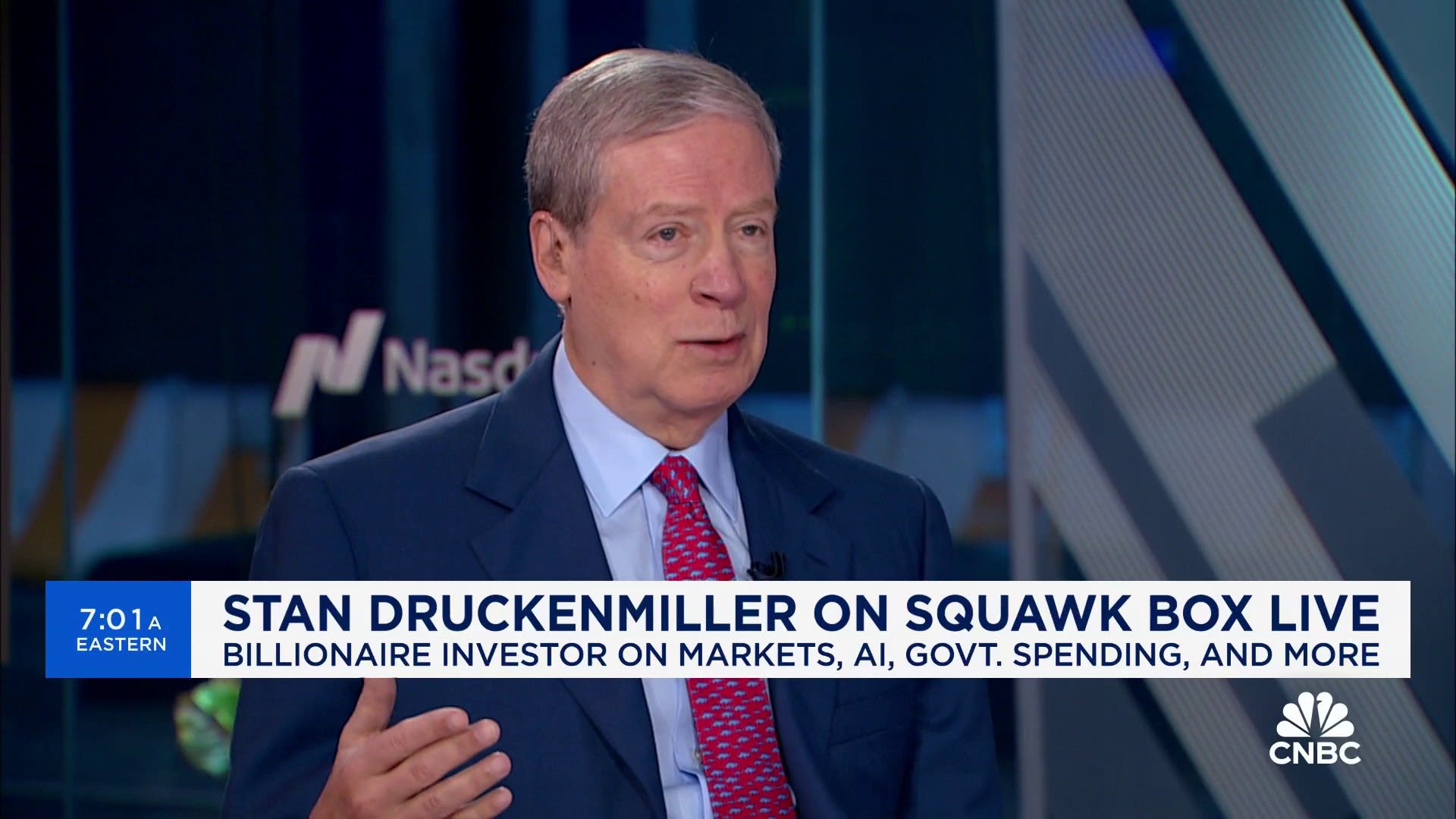 Watch CNBCs full interview with Duquesne Family Office chairman and CEO Stanley Druckenmiller [Video]