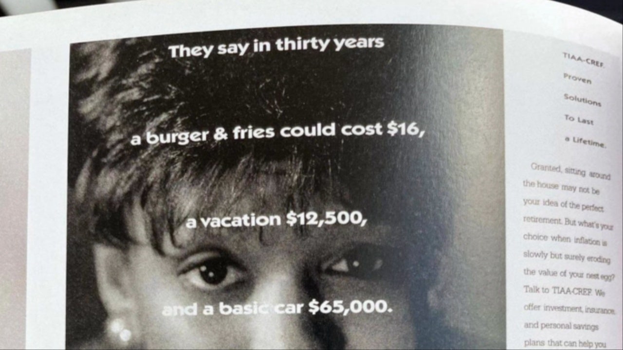 Viral 1996 ad predicts todays high cost of living [Video]